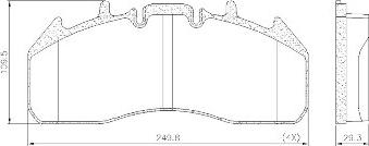 Febi Bilstein FE29174 - Jarrupala, levyjarru inparts.fi