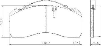 Valeo 541706 - Jarrupala, levyjarru inparts.fi