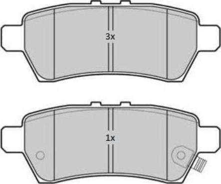 Magneti Marelli 323700041400 - Jarrupala, levyjarru inparts.fi