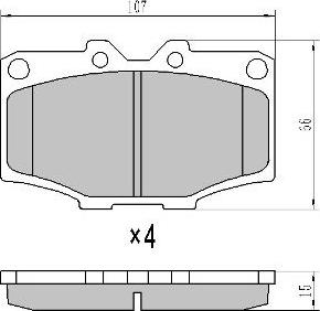 HELLA 8DB 355 033-581 - Jarrupala, levyjarru inparts.fi