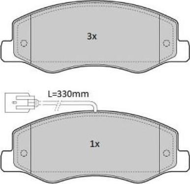 Mitsubishi 44060866R - Jarrupala, levyjarru inparts.fi