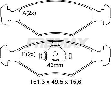 Magneti Marelli T1417MM - Jarrupala, levyjarru inparts.fi