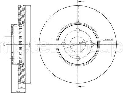 HELLA 8DD 355 110-441 - Jarrulevy inparts.fi