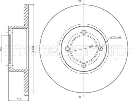 Magneti Marelli 360406037000 - Jarrulevy inparts.fi