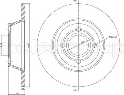 FOMAR Friction FO 2134 - Jarrulevy inparts.fi