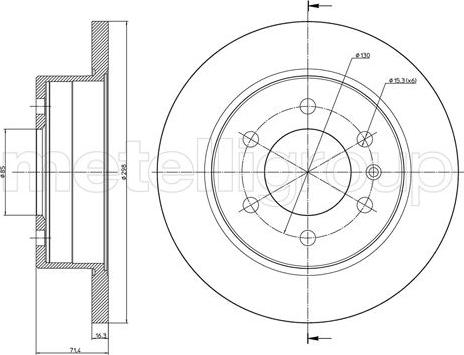 Mercedes-Benz N9104230100 - Jarrulevy inparts.fi