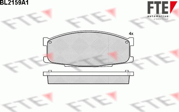 FTE BL2159A1 - Jarrupala, levyjarru inparts.fi