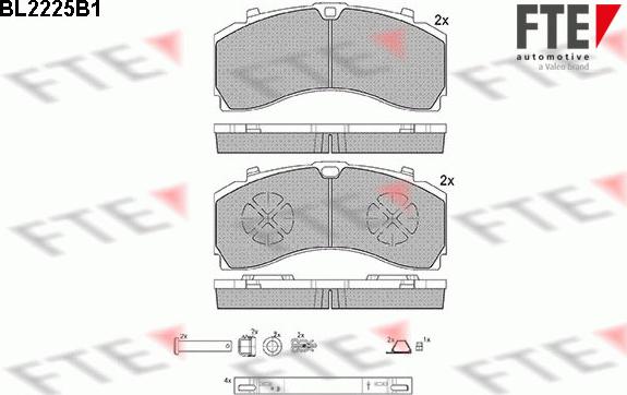 FTE 9500010 - Jarrupala, levyjarru inparts.fi