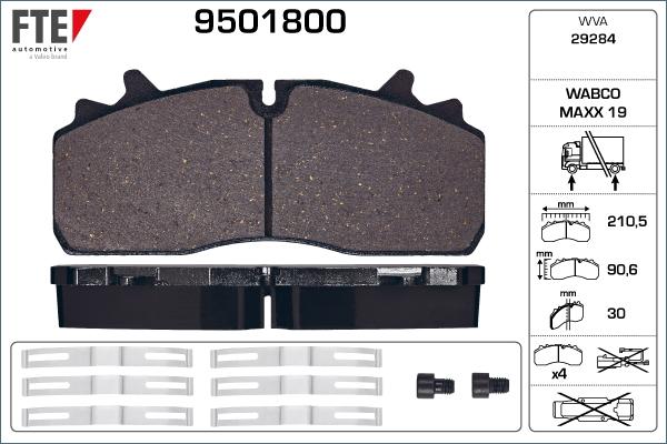 FTE 9501800 - Jarrupala, levyjarru inparts.fi