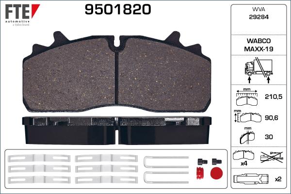 FTE 9501820 - Jarrupala, levyjarru inparts.fi