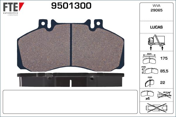 FTE 9501300 - Jarrupala, levyjarru inparts.fi