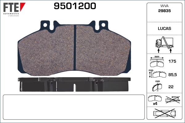 FTE 9501200 - Jarrupala, levyjarru inparts.fi