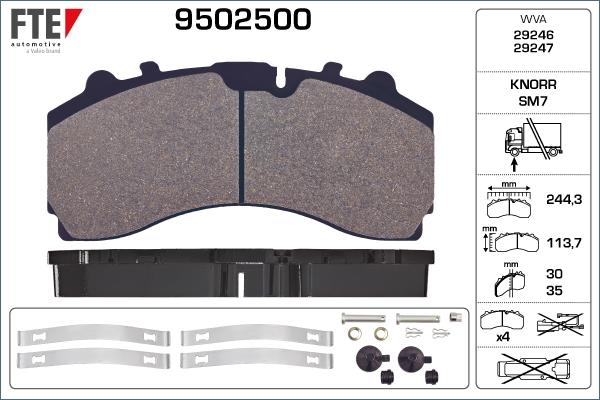 FTE 9502500 - Jarrupala, levyjarru inparts.fi