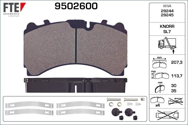 FTE 9502600 - Jarrupala, levyjarru inparts.fi