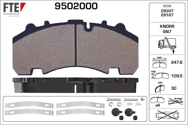 FTE 9502000 - Jarrupala, levyjarru inparts.fi