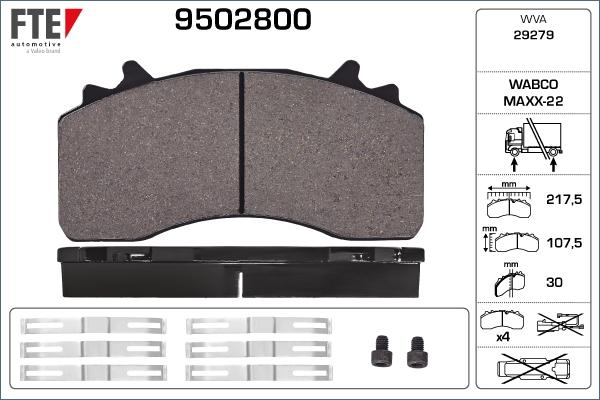 FTE 9502800 - Jarrupala, levyjarru inparts.fi