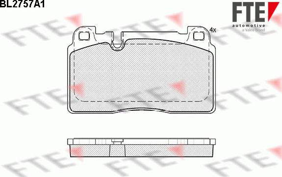 FTE BL2757A1 - Jarrupala, levyjarru inparts.fi