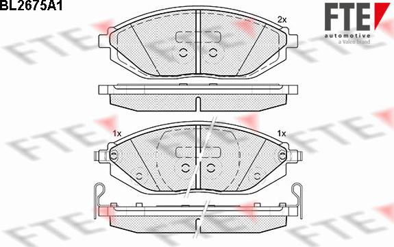 FTE BL2675A1 - Jarrupala, levyjarru inparts.fi