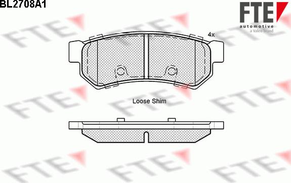 FTE BL2708A1 - Jarrupala, levyjarru inparts.fi