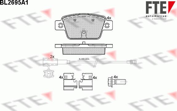 FTE BL2695A1 - Jarrupala, levyjarru inparts.fi