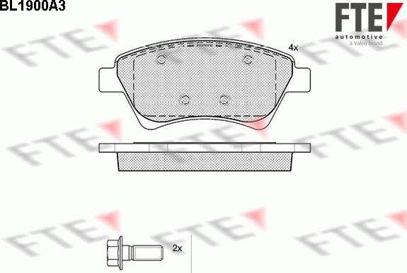 FTE BL1900A3 - Jarrupala, levyjarru inparts.fi