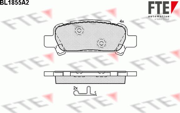 FTE BL1855A2 - Jarrupala, levyjarru inparts.fi