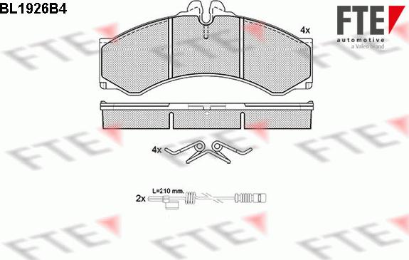 FTE BL1926B4 - Jarrupala, levyjarru inparts.fi