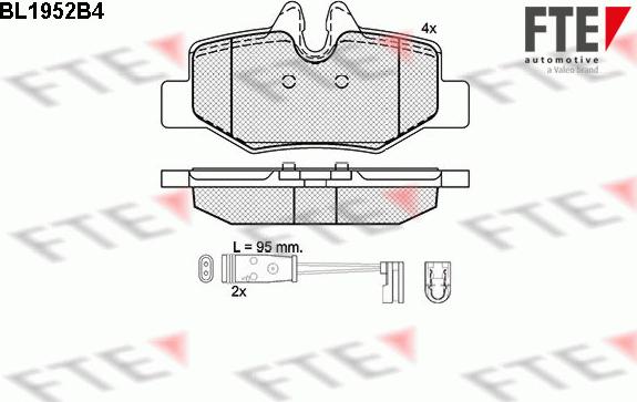 FTE BL1952B4 - Jarrupala, levyjarru inparts.fi