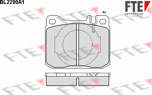 FTE BL2290A1 - Jarrupala, levyjarru inparts.fi