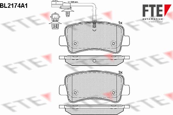 FTE BL2174A1 - Jarrupala, levyjarru inparts.fi