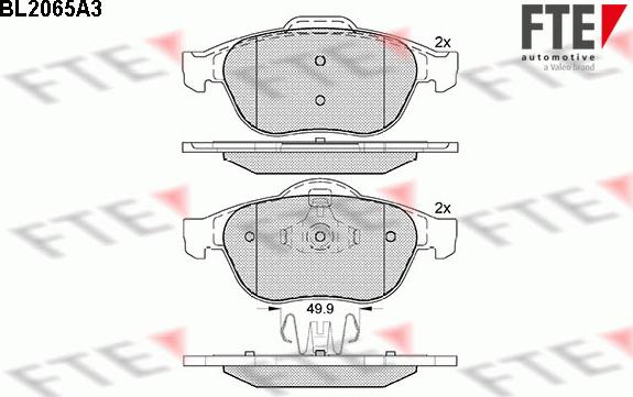 FTE BL2065A3 - Jarrupala, levyjarru inparts.fi