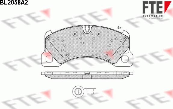 FTE BL2058A2 - Jarrupala, levyjarru inparts.fi