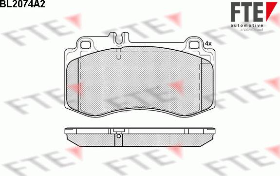 FTE BL2074A2 - Jarrupala, levyjarru inparts.fi