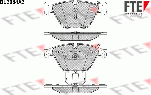 FTE BL2084A2 - Jarrupala, levyjarru inparts.fi