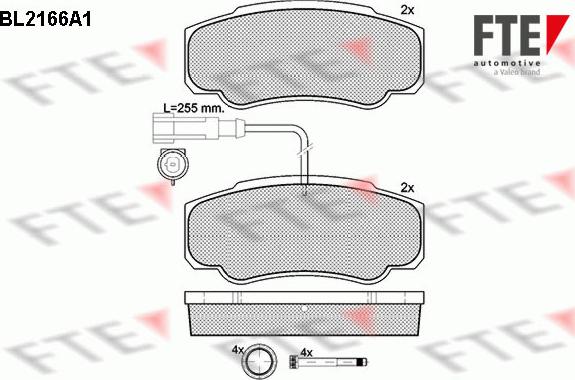 FTE BL2166A1 - Jarrupala, levyjarru inparts.fi