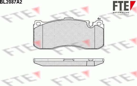 FTE BL2087A2 - Jarrupala, levyjarru inparts.fi