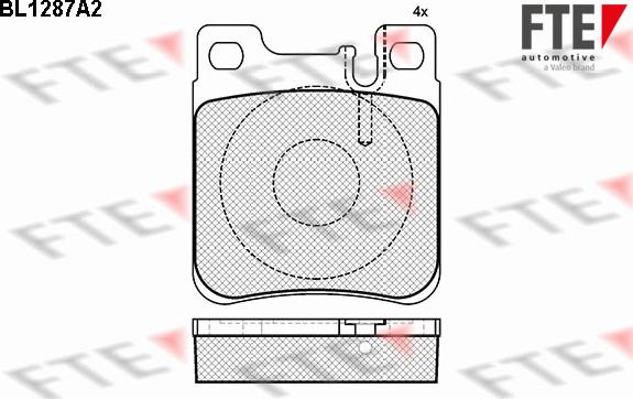 FTE BL1287A2 - Jarrupala, levyjarru inparts.fi