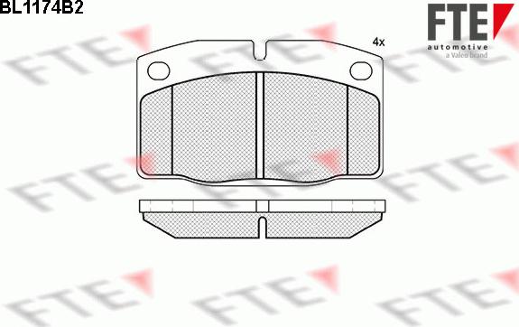 FTE BL1174B2 - Jarrupala, levyjarru inparts.fi