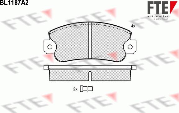 FTE BL1187A2 - Jarrupala, levyjarru inparts.fi