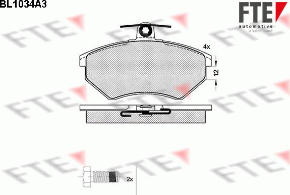 FTE BL1034A3 - Jarrupala, levyjarru inparts.fi