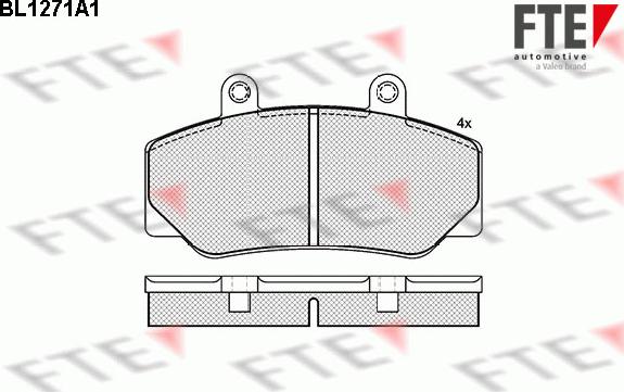 FTE BL1271A1 - Jarrupala, levyjarru inparts.fi