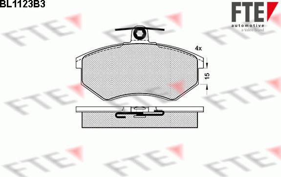 FTE BL1123B3 - Jarrupala, levyjarru inparts.fi