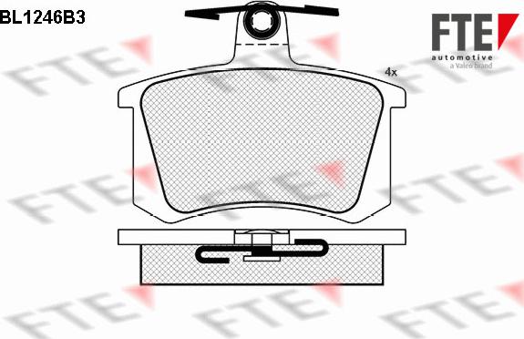 FTE BL1246B3 - Jarrupala, levyjarru inparts.fi