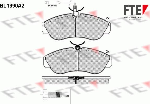 FTE BL1390A2 - Jarrupala, levyjarru inparts.fi