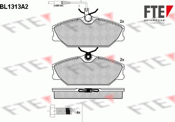 FTE BL1313A2 - Jarrupala, levyjarru inparts.fi