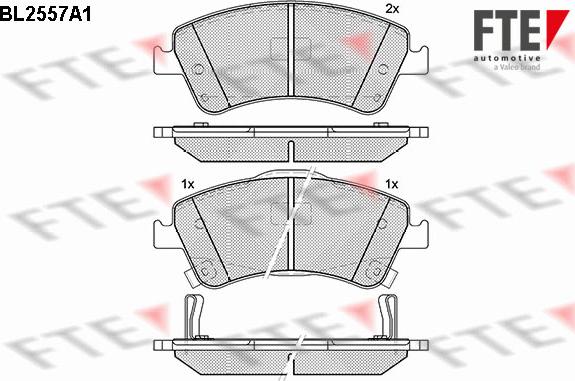 FTE BL2557A1 - Jarrupala, levyjarru inparts.fi