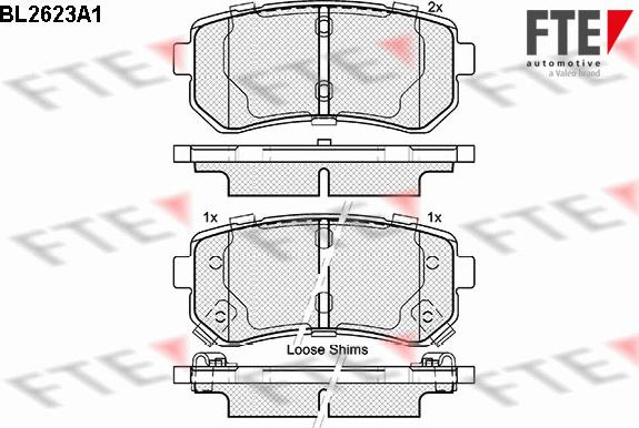 FTE BL2623A1 - Jarrupala, levyjarru inparts.fi