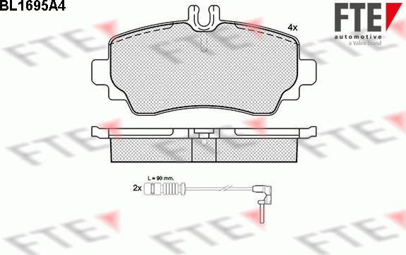 FTE BL1695A4 - Jarrupala, levyjarru inparts.fi