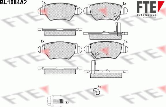 FTE BL1684A2 - Jarrupala, levyjarru inparts.fi