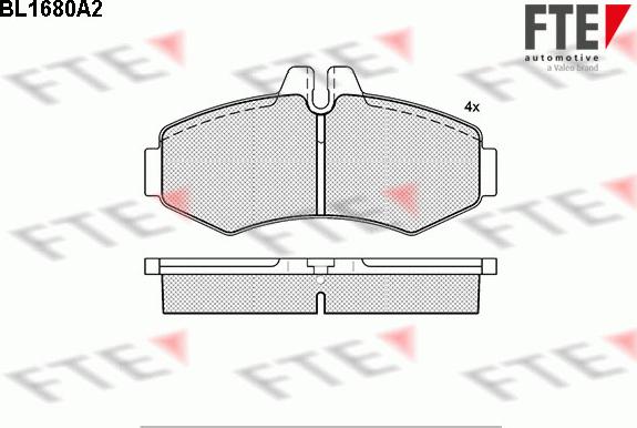 FTE BL1680A2 - Jarrupala, levyjarru inparts.fi